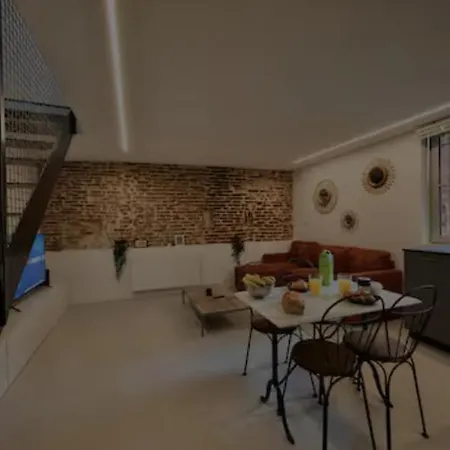 公寓 Havre De Paix En Duplex - Capitole Coeur